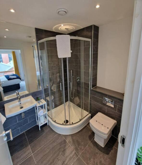Modern Apartment, Sleeps 6, Belfast City Centre المظهر الخارجي الصورة